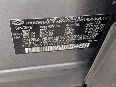 2020 Hyundai Santa Fe SEL