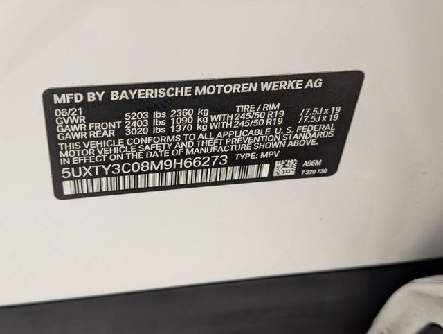 2021 BMW X3 sDrive30i