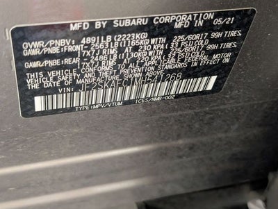 2021 Subaru Forester Premium