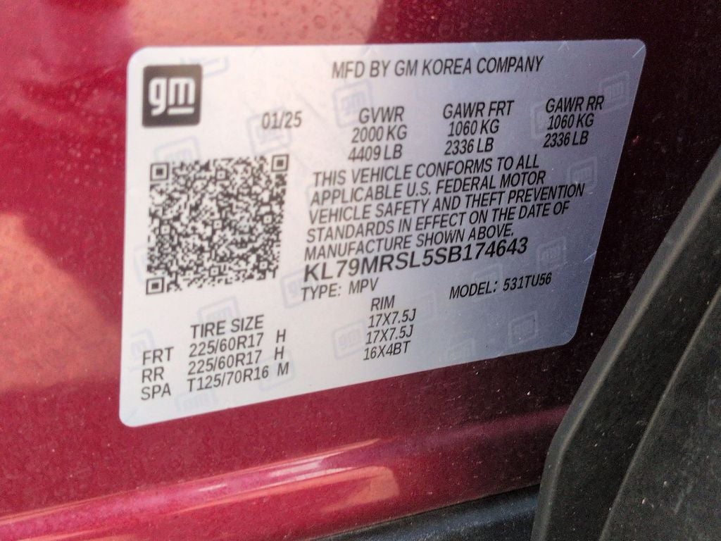 2025 Chevrolet TrailBlazer LT