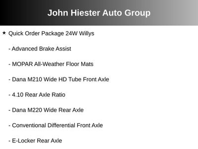 2025 Jeep Wrangler 4-Door Willys 4x4