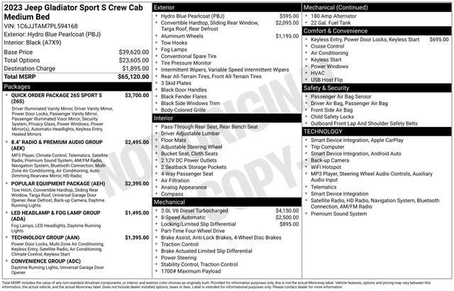 2023 Jeep Gladiator Sport S - Photo 38