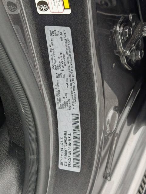 2021 RAM 1500 Big Horn Crew Cab 4x2 5'7" Box