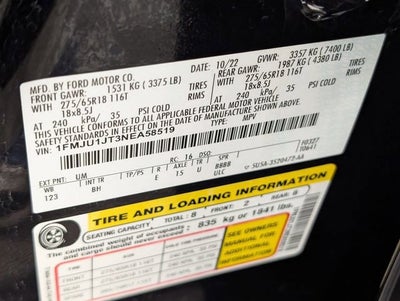 2022 Ford Expedition XLT