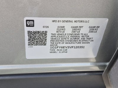 2027 Chevrolet Bolt LT