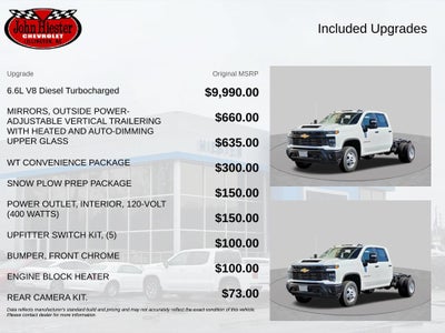 2026 Chevrolet Silverado 3500 HD Chassis Cab Work Truck
