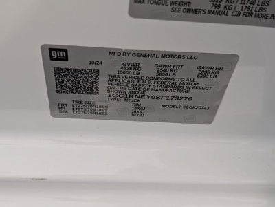 2025 Chevrolet Silverado 2500 HD LT