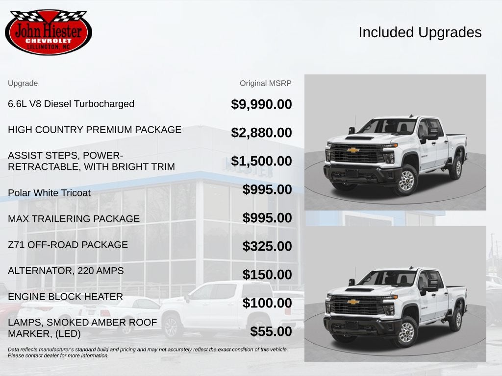 2026 Chevrolet Silverado 2500 HD High Country