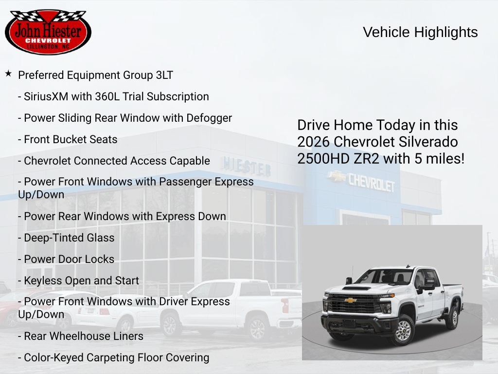 2026 Chevrolet Silverado 2500 HD ZR2