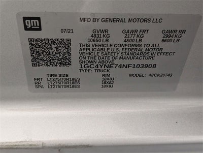 2022 Chevrolet Silverado 2500 HD LT