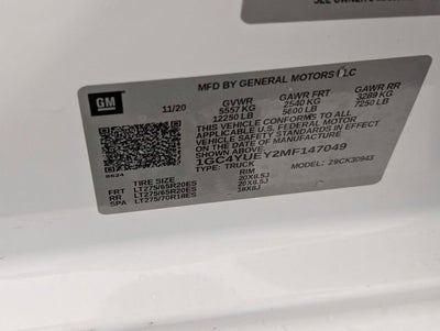 2021 Chevrolet Silverado 3500 HD LTZ