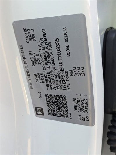 2026 Chevrolet Colorado WT