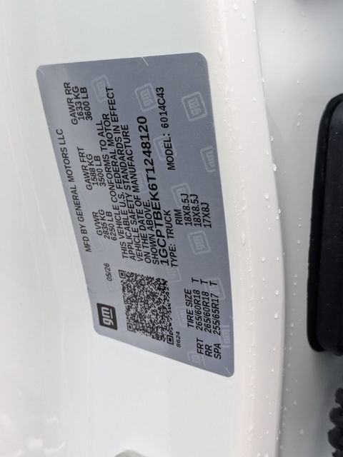 2026 Chevrolet Colorado WT