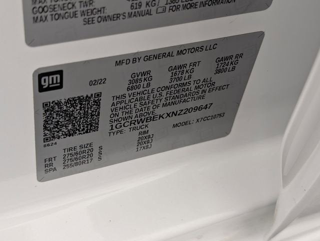 2022 Chevrolet Silverado 1500 LTD Custom