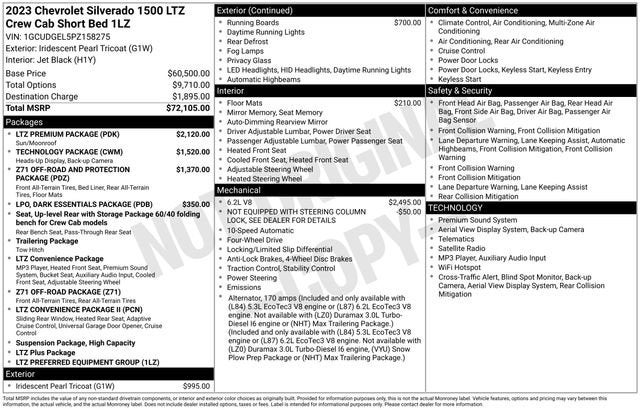 2023 Chevrolet Silverado 1500 LTZ