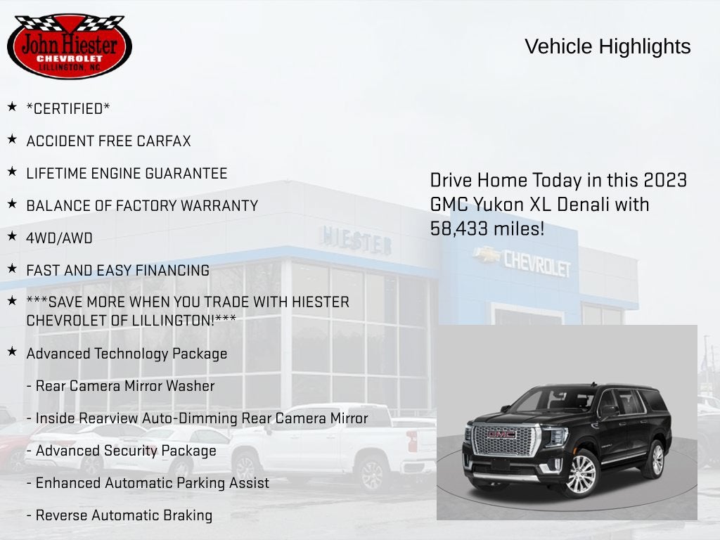 2023 GMC Yukon XL Denali