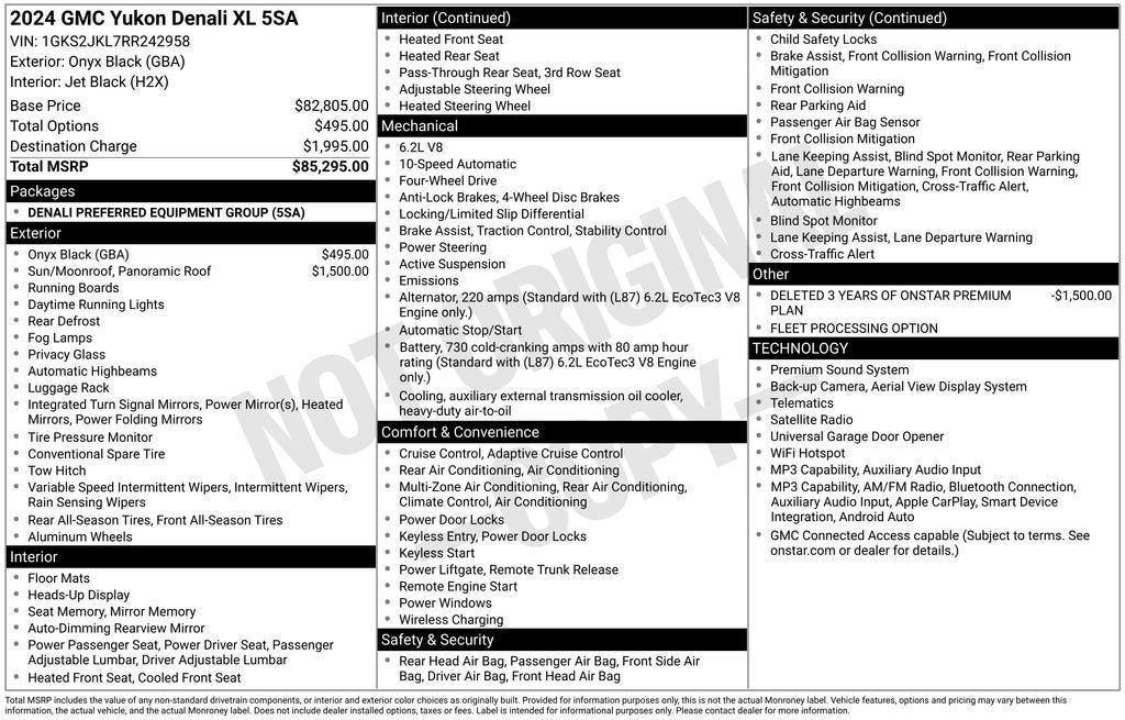 2024 GMC Yukon XL Denali - Photo 42