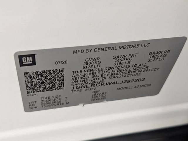 2020 Chevrolet Traverse LT Cloth