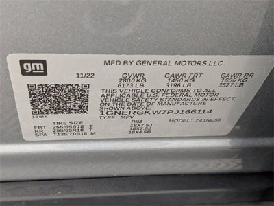 2023 Chevrolet Traverse LT Cloth