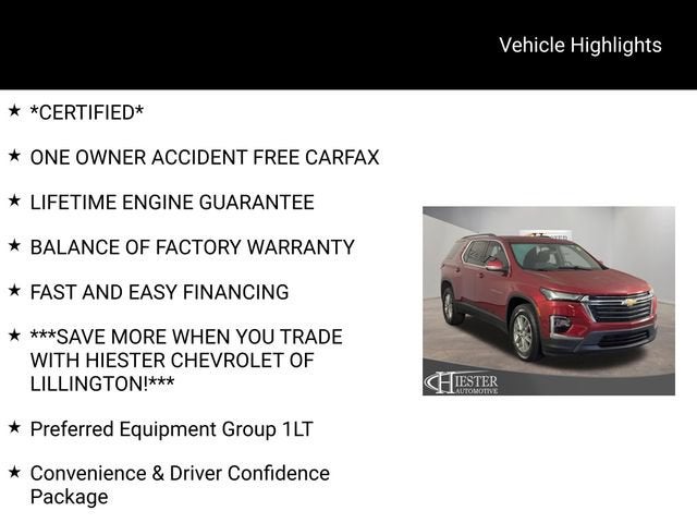 2023 Chevrolet Traverse LT Cloth