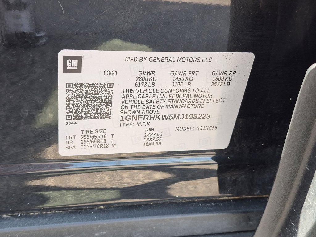 2021 Chevrolet Traverse LT Leather