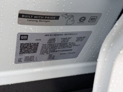 2026 Chevrolet Traverse LT