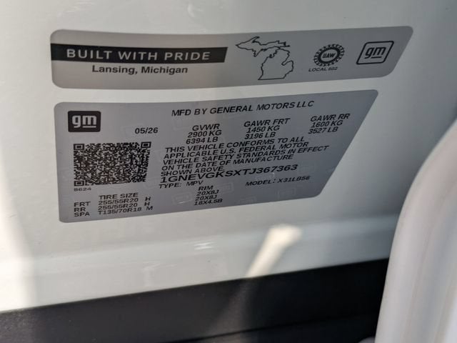 2026 Chevrolet Traverse LT