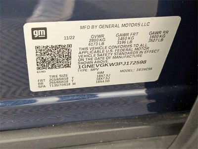 2023 Chevrolet Traverse LT Cloth