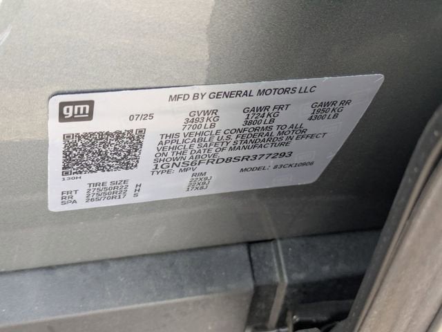 2025 Chevrolet Suburban Premier