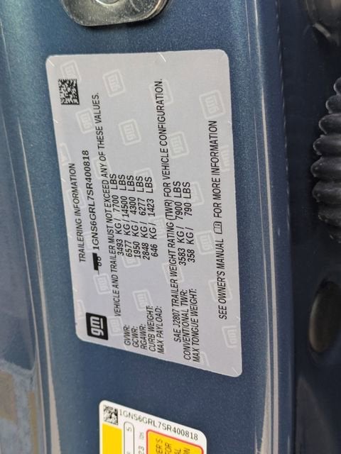 2025 Chevrolet Suburban High Country