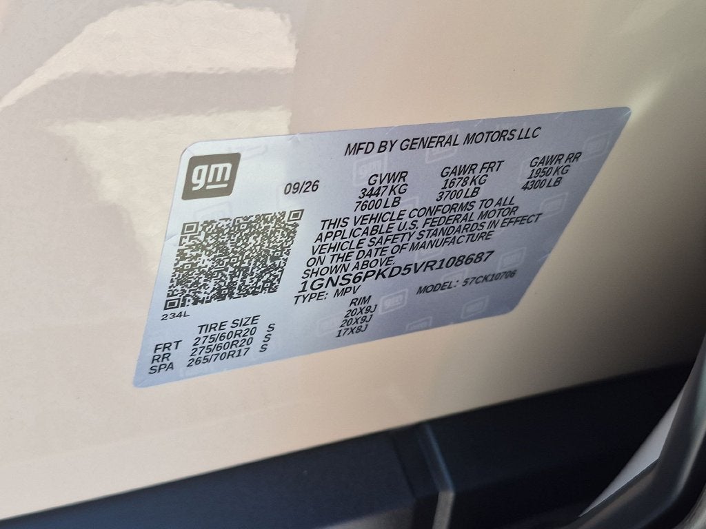 2027 Chevrolet Tahoe Z71