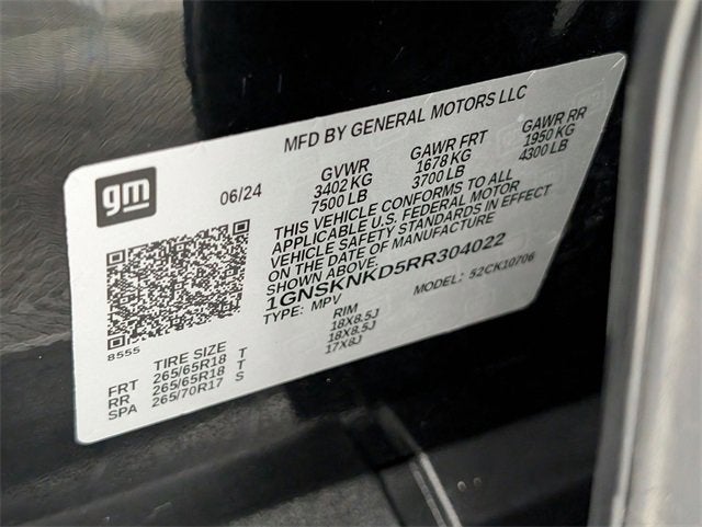 2024 Chevrolet Tahoe LT