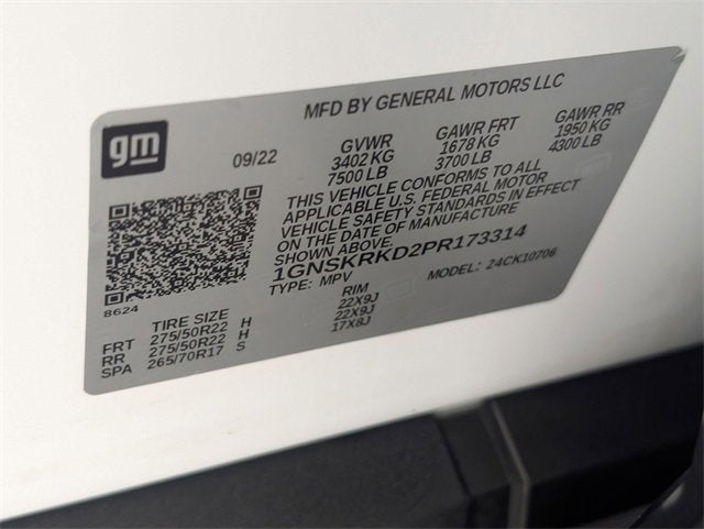 2023 Chevrolet Tahoe RST