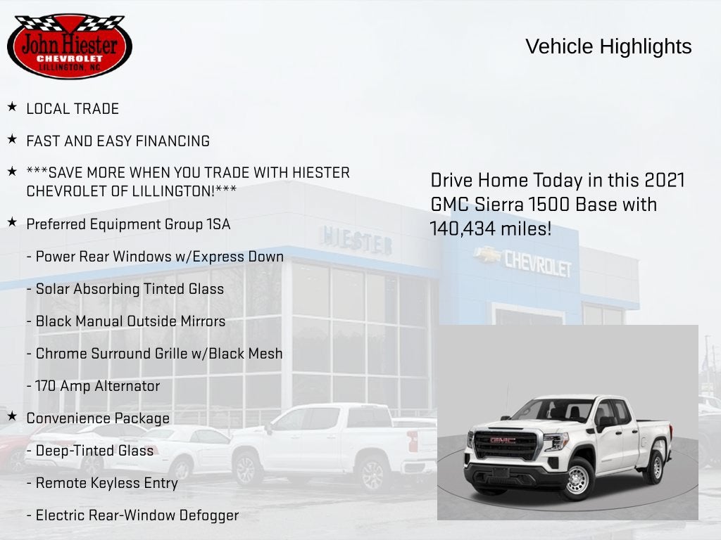2021 GMC Sierra 1500 2WD Double Cab Standard Box