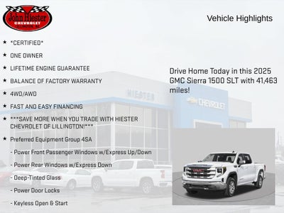 2025 GMC Sierra 1500 SLT