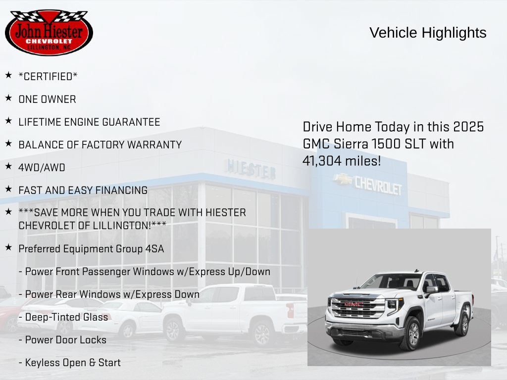 2025 GMC Sierra 1500 SLT