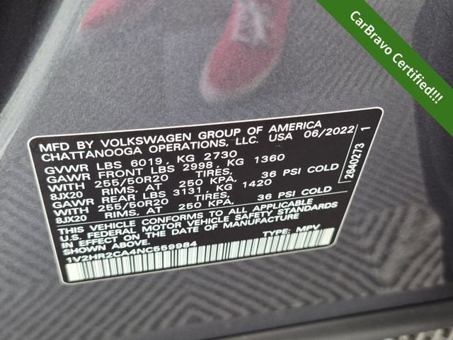 2022 Volkswagen Atlas SE w/Tech - Photo 38
