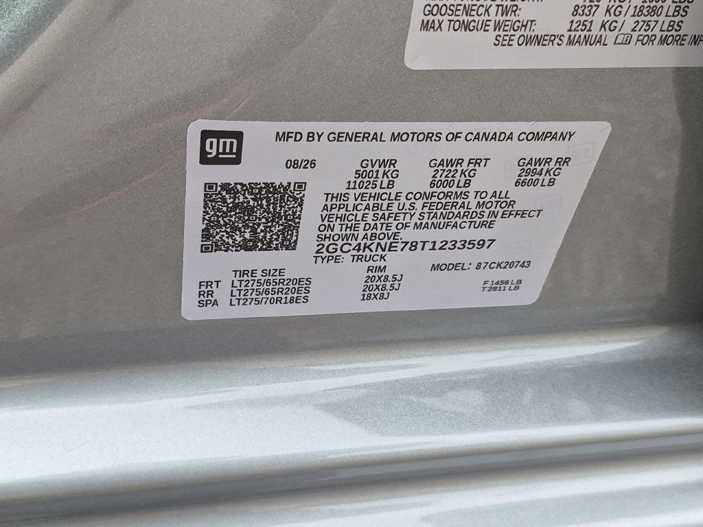 2026 Chevrolet Silverado 2500 HD LT