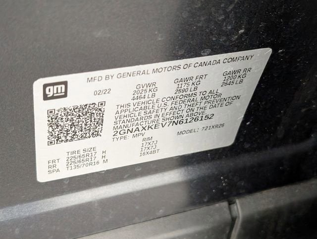 2022 Chevrolet Equinox LT