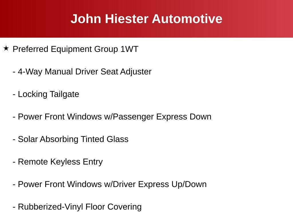2025 Chevrolet Silverado 1500 WT