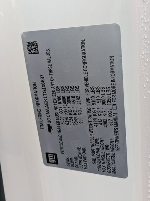 2026 Chevrolet Silverado 1500 WT