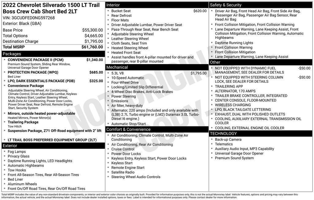2022 Chevrolet Silverado 1500 LT Trail Boss - Photo 43