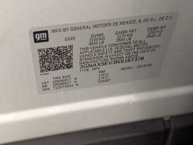 2022 Chevrolet Equinox LS