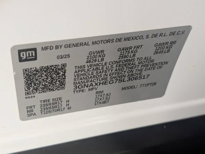 2025 Chevrolet Equinox LT