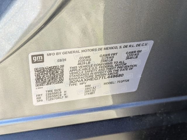 2026 Chevrolet Equinox LT