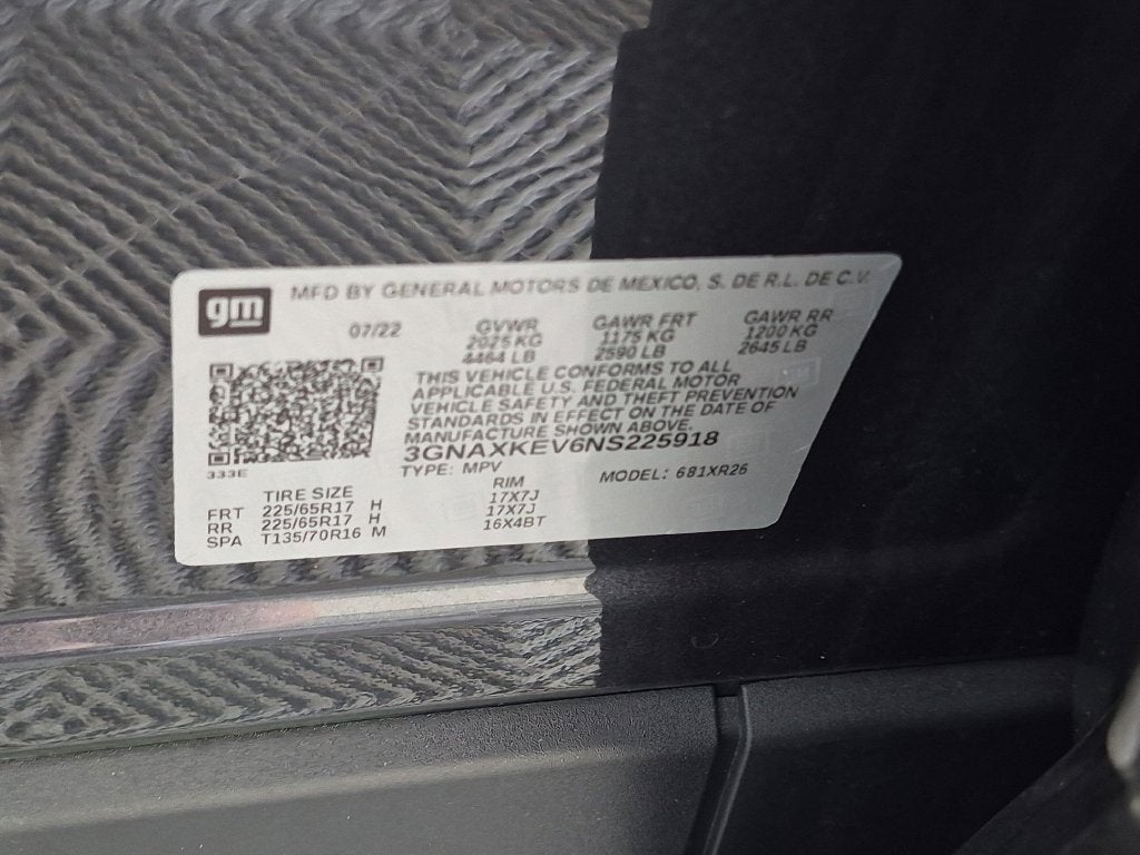 2022 Chevrolet Equinox LT