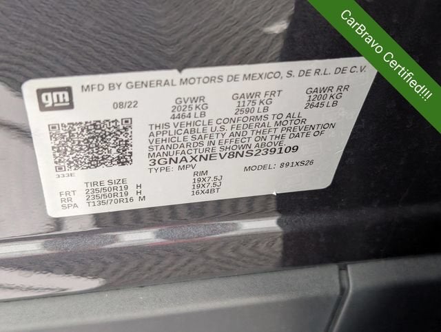 2022 Chevrolet Equinox Premier