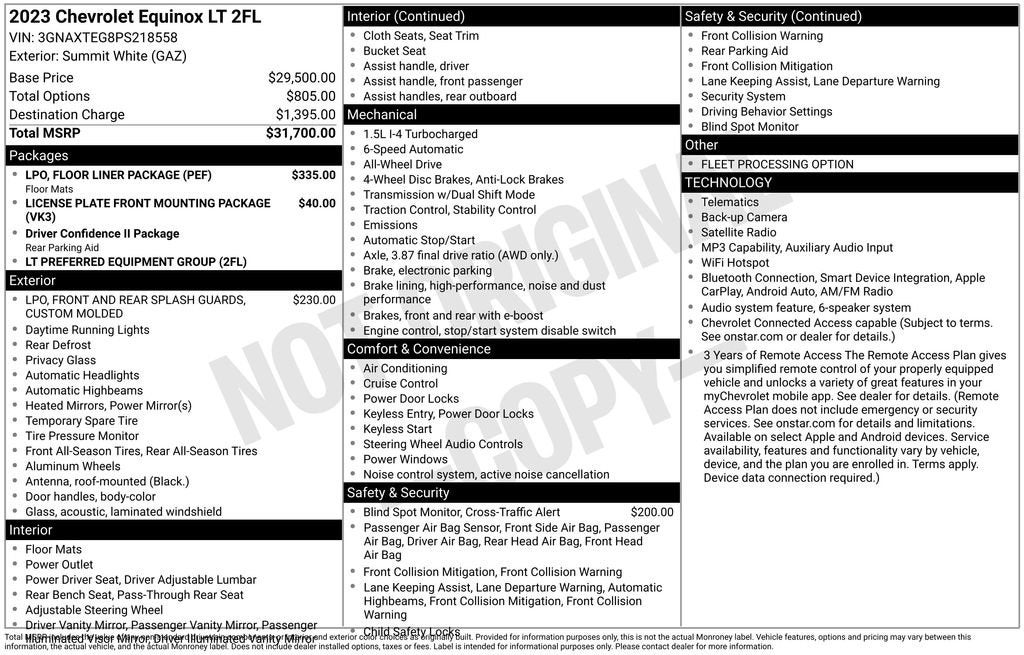 2023 Chevrolet Equinox LT