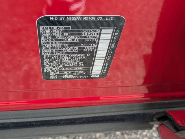 2024 INFINITI QX55 SENSORY