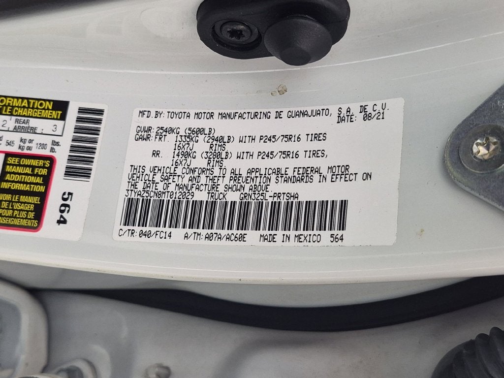 2021 Toyota Tacoma SR5 - Photo 38